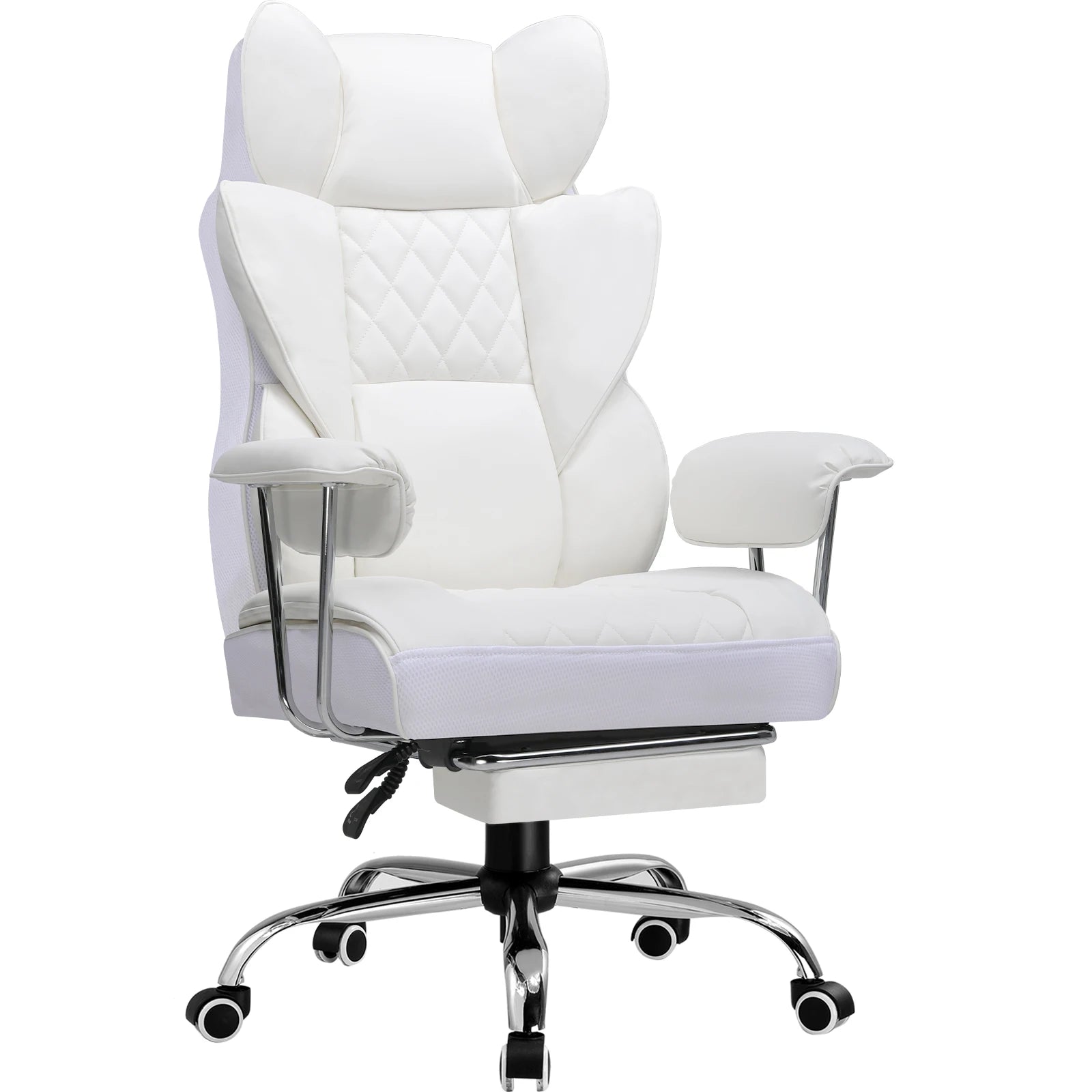 GTPLAYER Gaming Chair, Executive Office Desk Chair Ergonomic Computer Chair with Footrest Heavy Duty High Back Lumbar Support