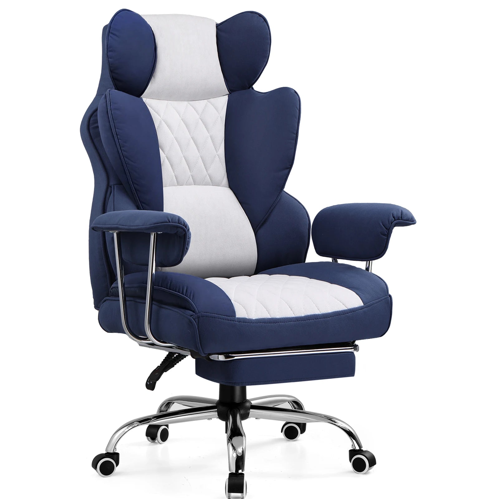 GTPLAYER Gaming Chair, Executive Office Desk Chair Ergonomic Computer Chair with Footrest Heavy Duty High Back Lumbar Support