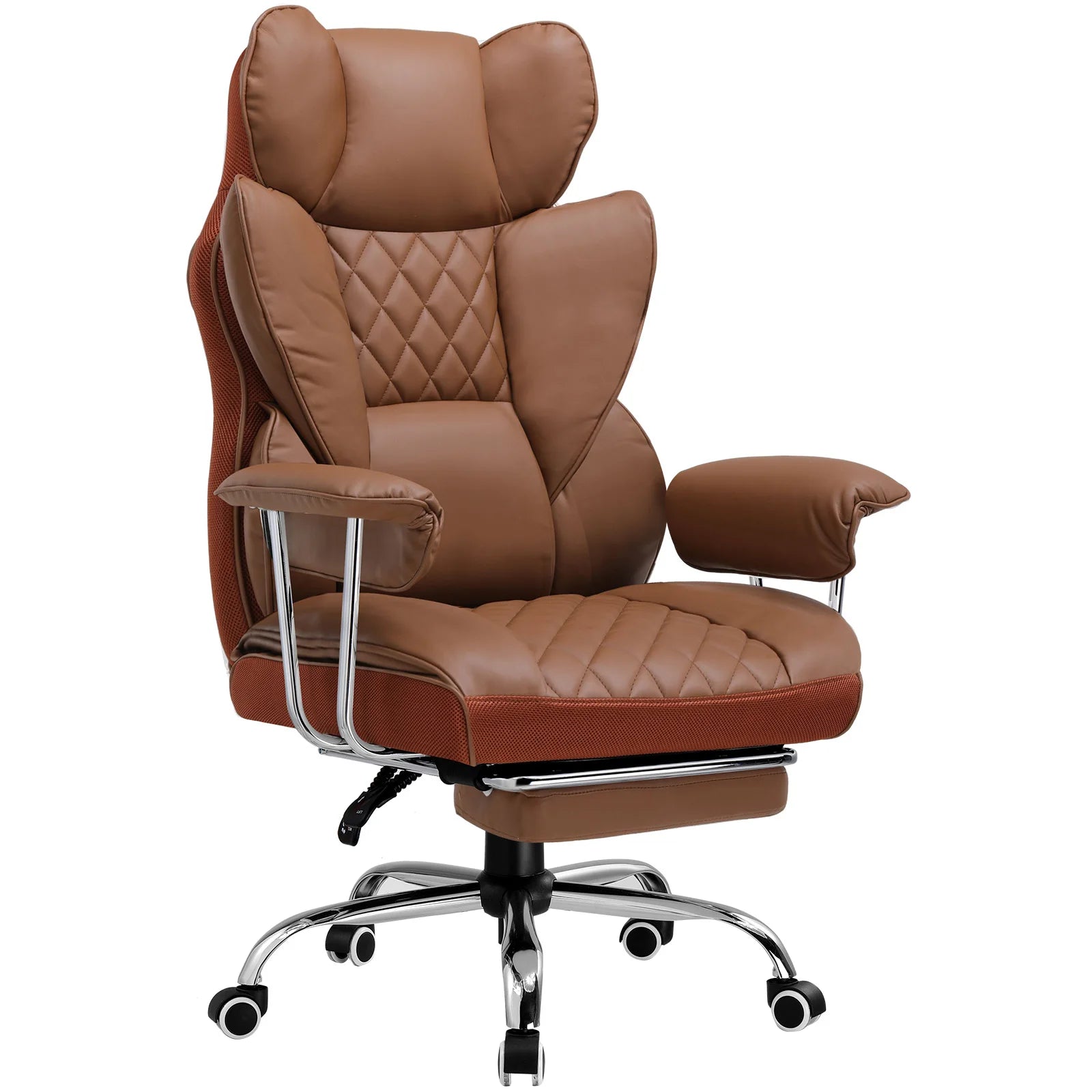 GTPLAYER Gaming Chair, Executive Office Desk Chair Ergonomic Computer Chair with Footrest Heavy Duty High Back Lumbar Support