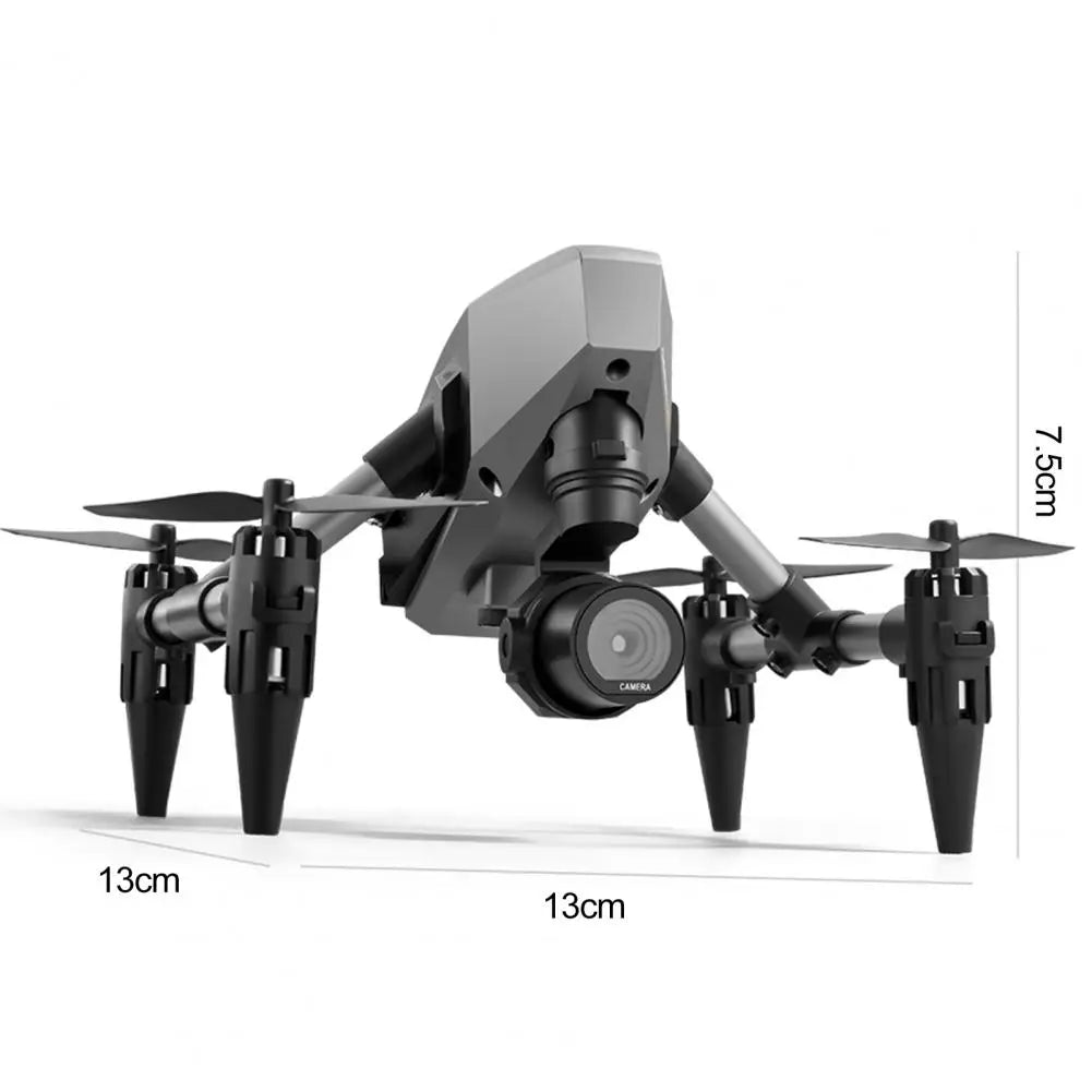Remote Control Drone with 4K Dual Cameras Obstacle Avoidance Optical Flow Positioning Headless Kids Adults Beginner Foldable 2.4