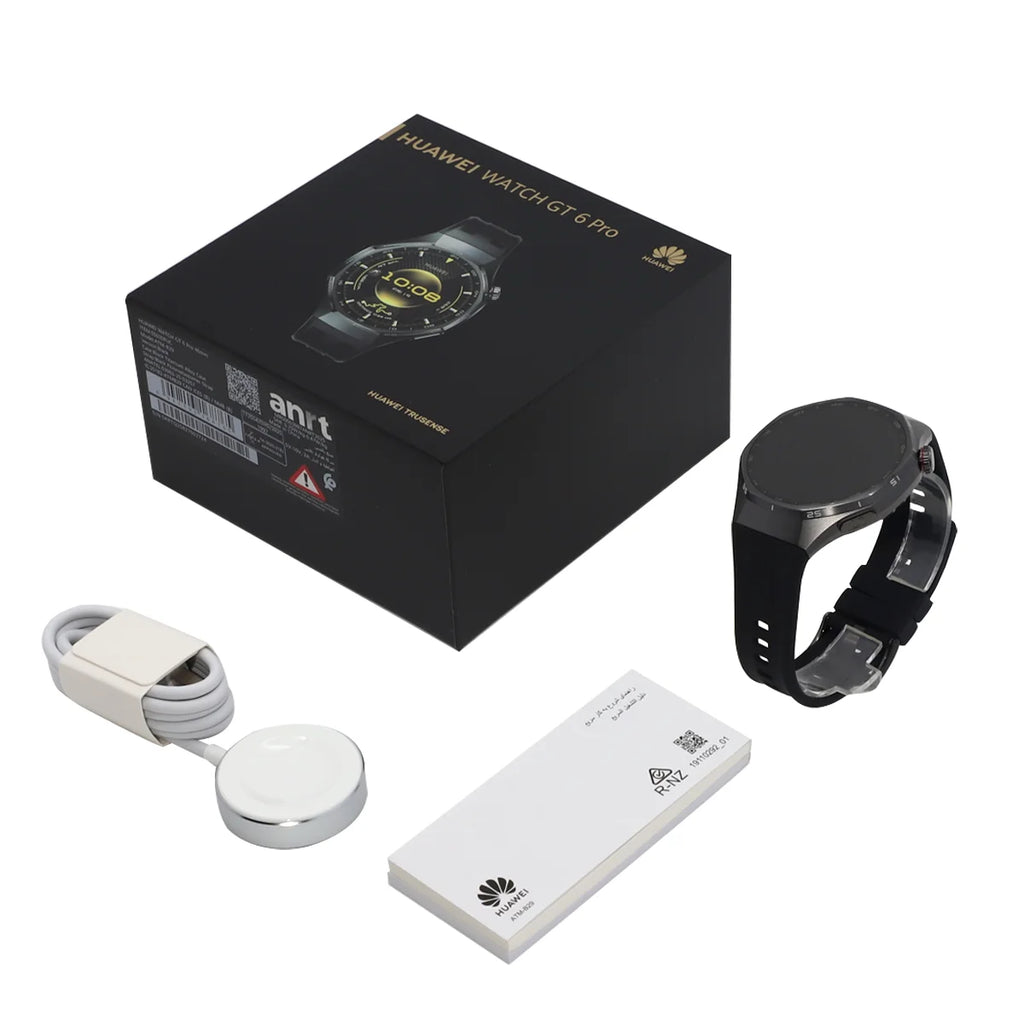 HUAWEI Watch GT 6 Pro Global Version 46mm Smartwatch 1.47" AMOLED Screen Up to 21-Day Battery Life Compatible with iOS & Android