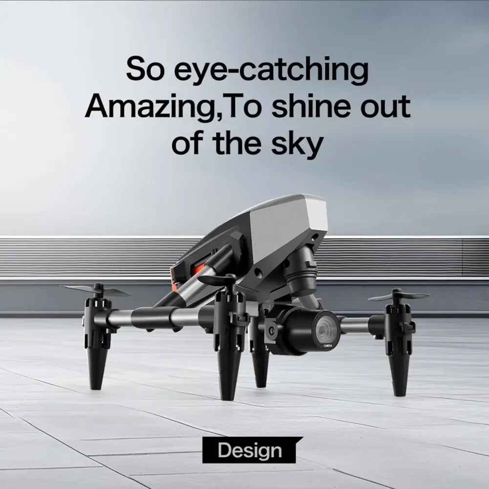 Remote Control Drone with 4K Dual Cameras Obstacle Avoidance Optical Flow Positioning Headless Kids Adults Beginner Foldable 2.4