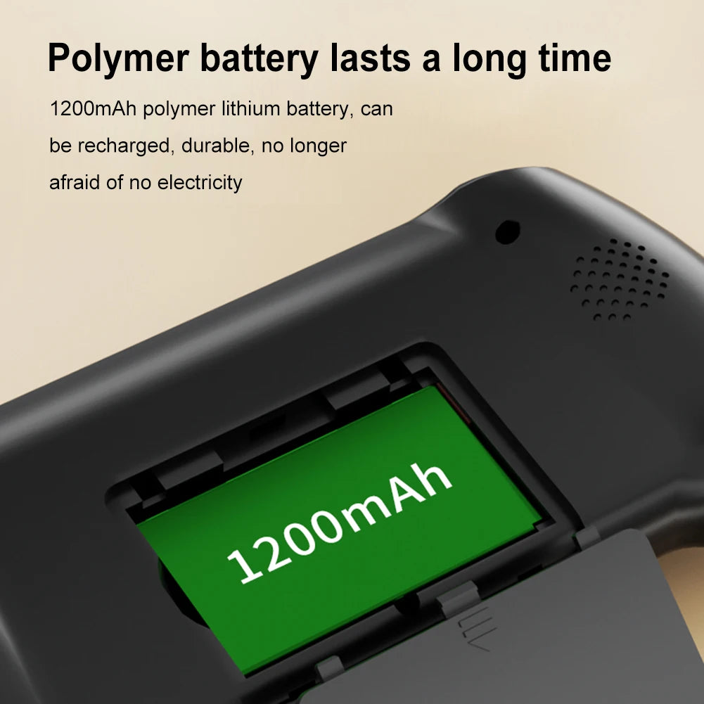 Built-in 500 Games Retro Handheld Game Console 3.5inch LCD Screen Portable Game Console Nostalgic Game Console for Single Player