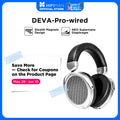 HIFIMAN Deva-Pro Over-Ear Open-Back Planar Magnetic Headphone with Stealth Magnets-Wired Version