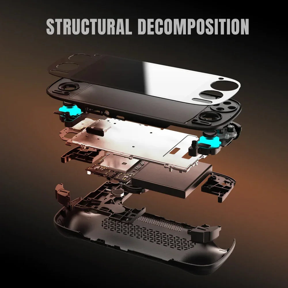 Retroid Pocket 5 Retro Handheld Game Console Video Game Consoles RP5 SD865 8+128G Android13 5.5 Inch OLED HD Screen 512G PSP PS2