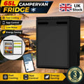 Campervan 12V Fridge 65L Low Power Cooling -20c Compressor Camping Fridge BT+APP