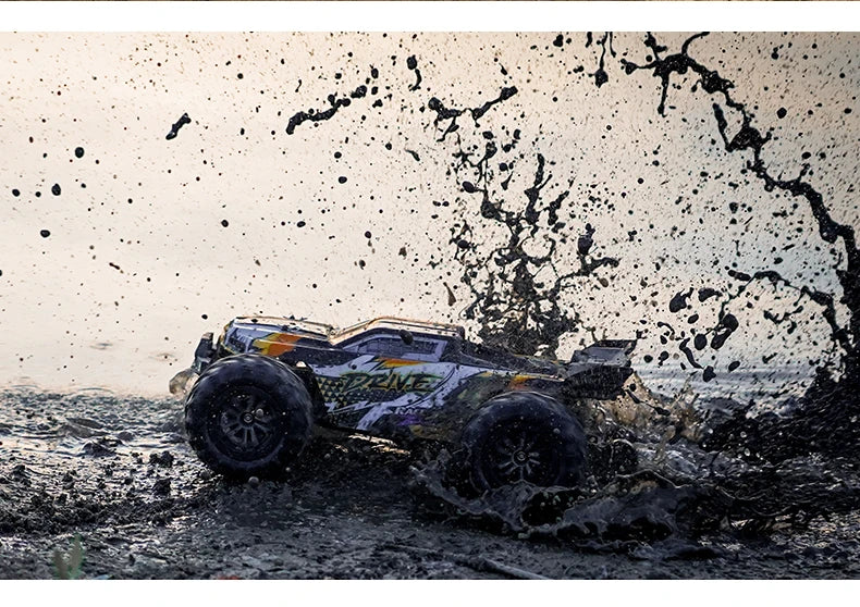 70KM/H High Speed RC Car 1/16 4x4 Remote Control Brushless Vehicle 2.4G 4WD Electric Off-Road Drift Crawler Toys for Children