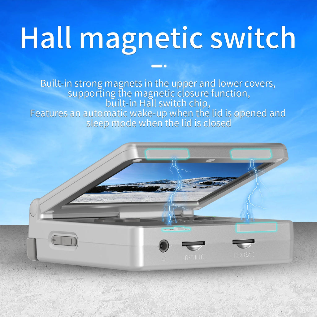 Anbernic RG35XXSP 3.5'' IPS Screen Flip Handheld Console Linux System HDMI-compatible TV Output  64G 5500 Games Pre-installed