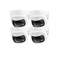 ANNKE 4K 8MP POE Surveillance Camera Dual Lens outdoor poe camera 1/2/4PCS Color Night Vision CCTV Video Security Camera For NVR