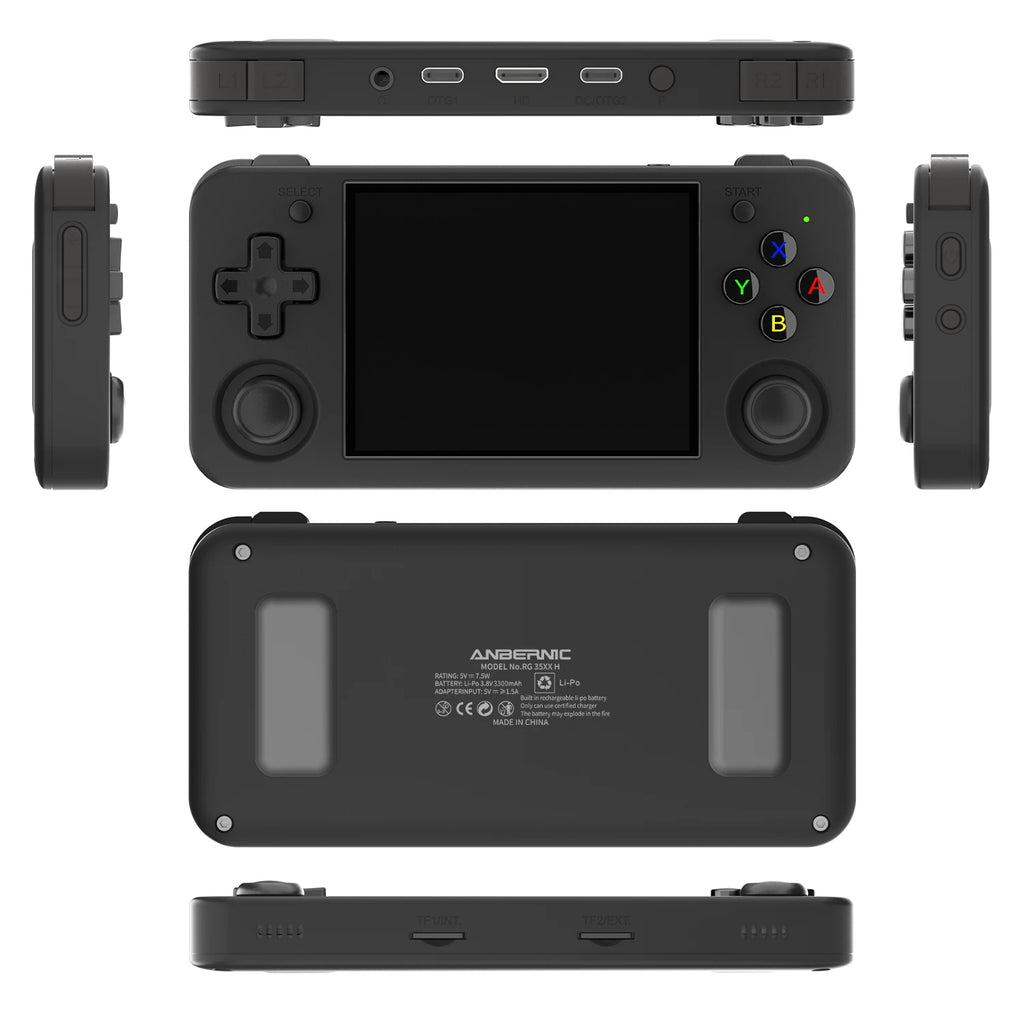 ANBERNIC RG35XX H Retro Handheld Game Video Player Console 3.5Inch IPS full viewing angle H700 quad HD Bluetooth 3300 mAh Gift